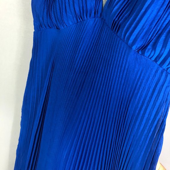 Jill Jill Stuart Pleated Empire Waist Gown Size 6 - Picture 4 of 12